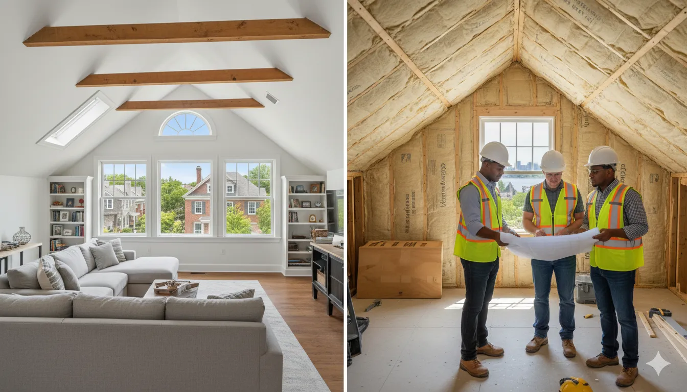 Choosing the Best Attic Renovation Contractors in Portsmouth, VA: A Comprehensive Comparison