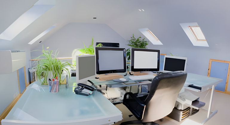 Create your dream home office or studio space with Pro-Home Builders. Custom-designed for productivity and style, these spaces are tailored to your needs.